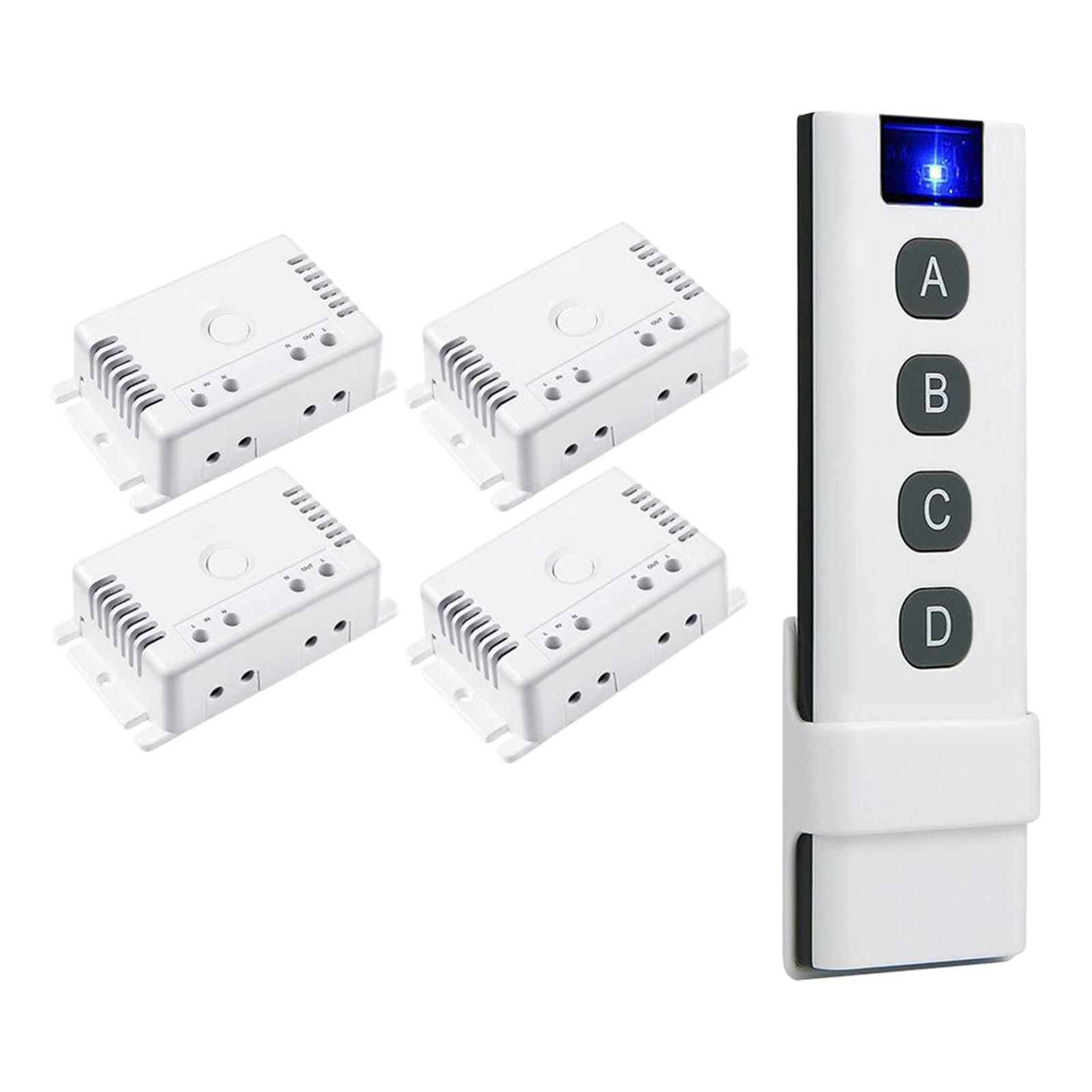 Wireless Digital Remote Control Switch 433MHz for Household Appliances
