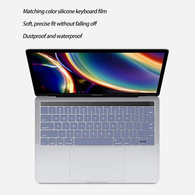 Ốp Điện Thoại Có Bàn Phím Cho MacBook Pro 14 Pro16 M1 Pro 2021 Air 13 inch 2021 A2179 A2337 A1932 Touch Id Pro 13 inch A2338 A2289 A2251 2018 A1706