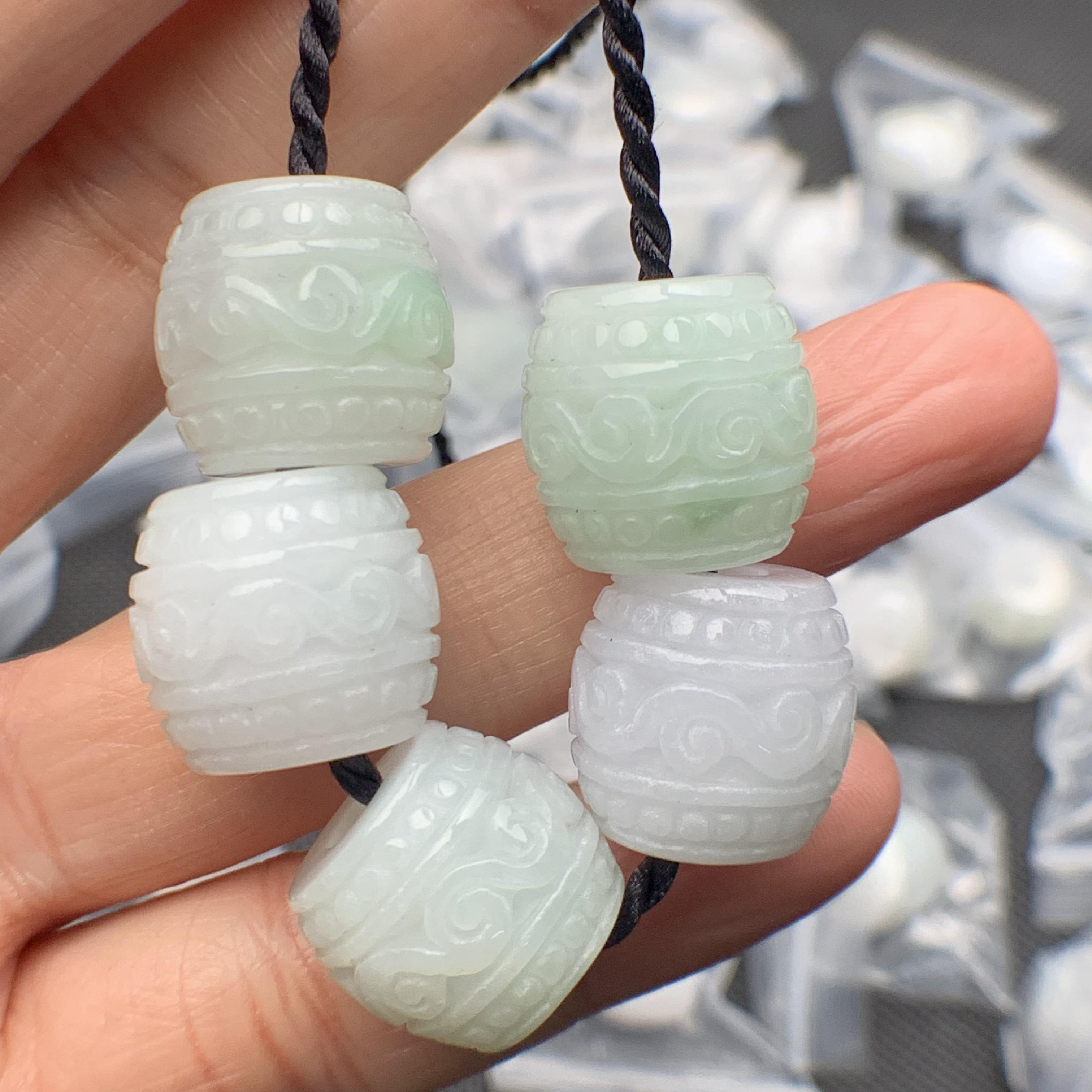 Lu thống chiêu tài ngọc phỉ thúy tự nhiên Jadeite A