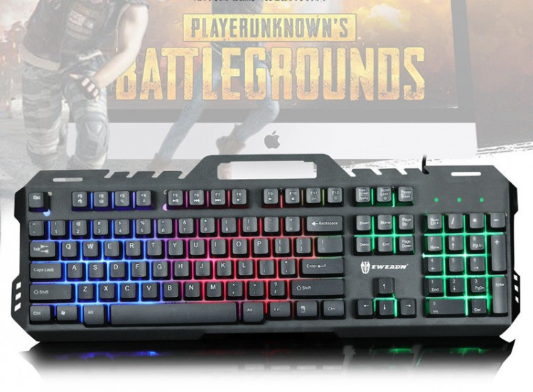 Bàn phím giả cơ chuột máy tính kèm GT06 Gaming mouse PF169 7