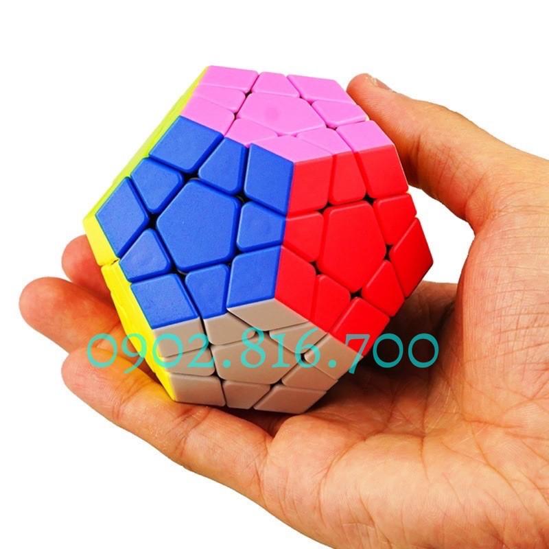 Rubic Biến Thể 12 Mặt 5x5x5 cm - Rubic lục giác - Rubic 12 Màu - 12 mặt khối lập phương 8888-3