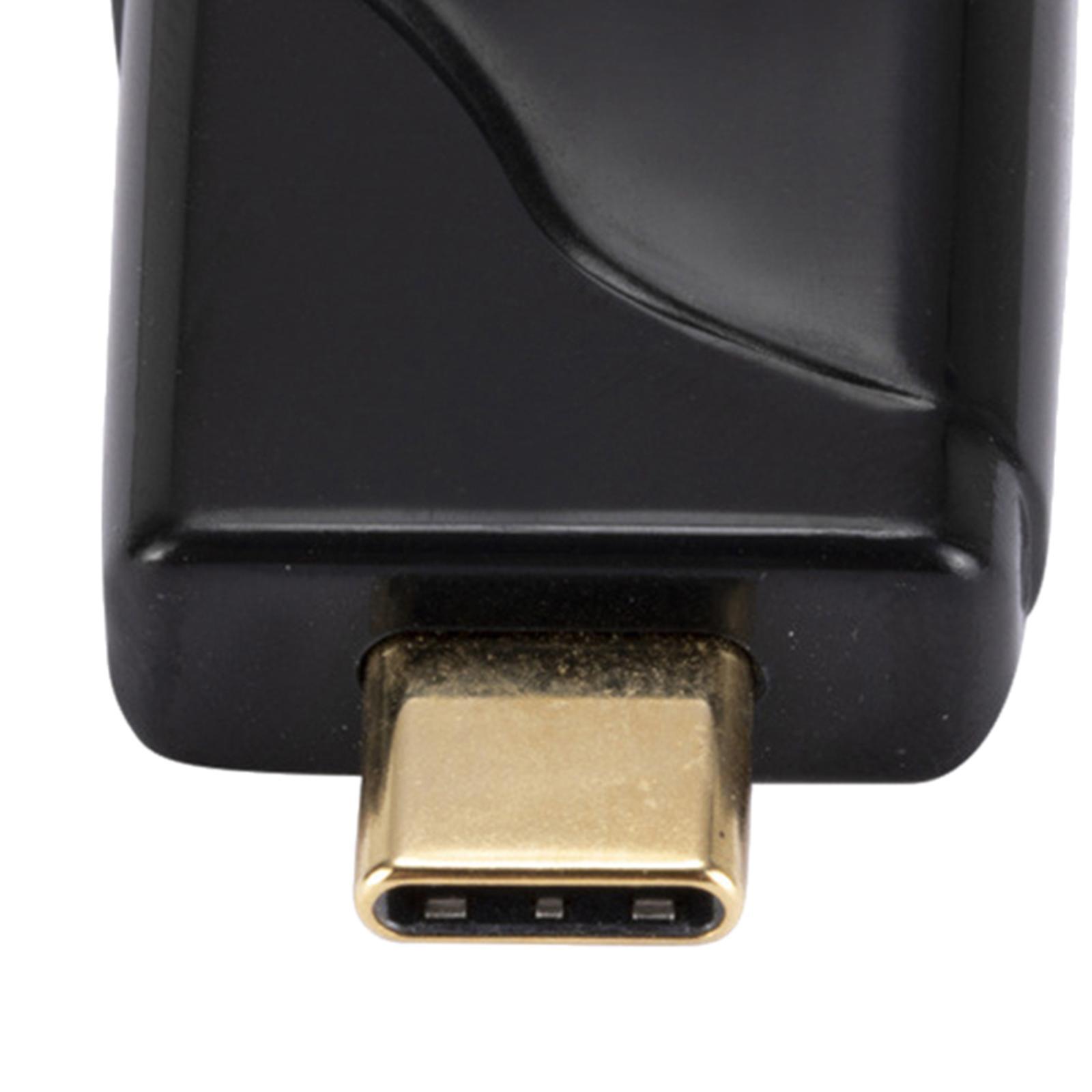 Usb-C Female to Male Adapter 4K Portable Display for XPS Laptop