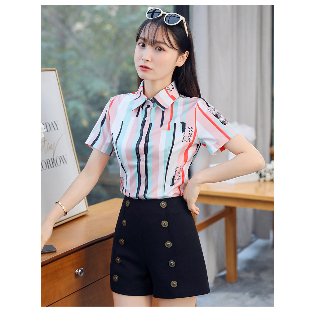 Áo sơ mi nữ ARCTIC HUNTER  họa tiết độc đáo ah41