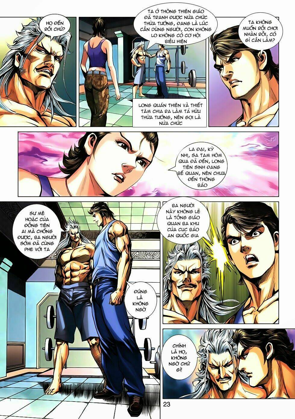 tân tác long hổ môn chapter 546 23