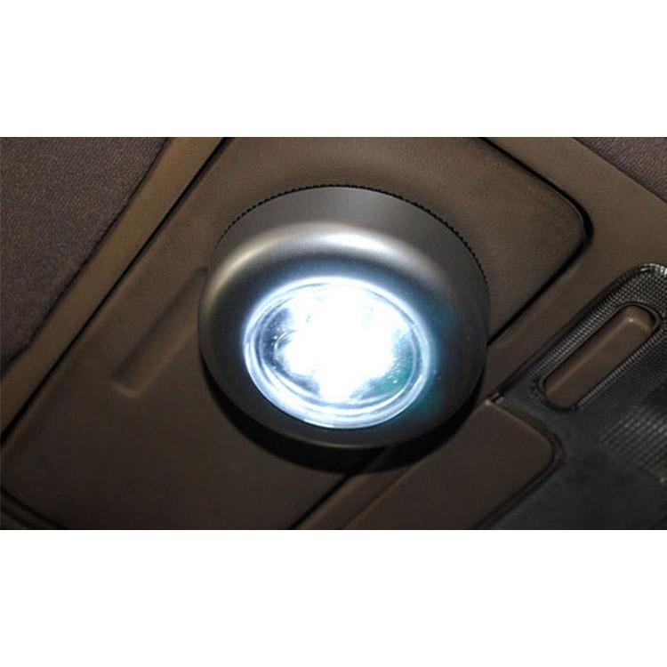 Đèn 4 led dán tường, tủ quần áo, cốp xe máy, ô tô
