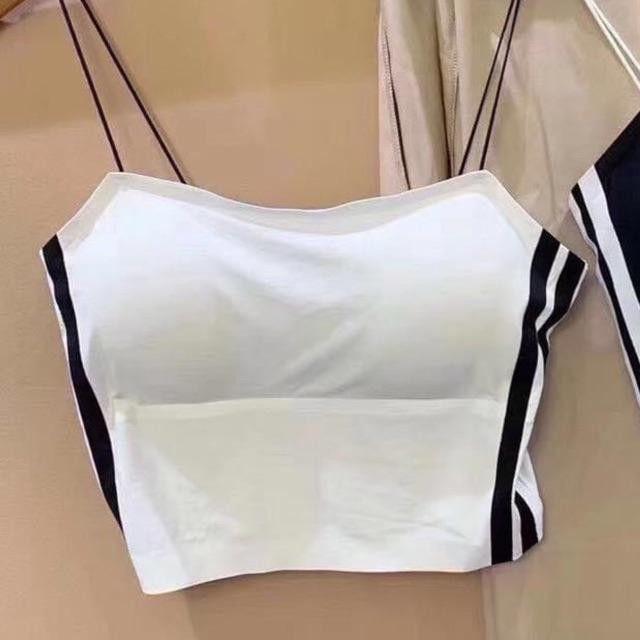 Áo lót đẹp Áo lót Bra Su Thể Thao Sọc Đen Trắng hàng cao cấp