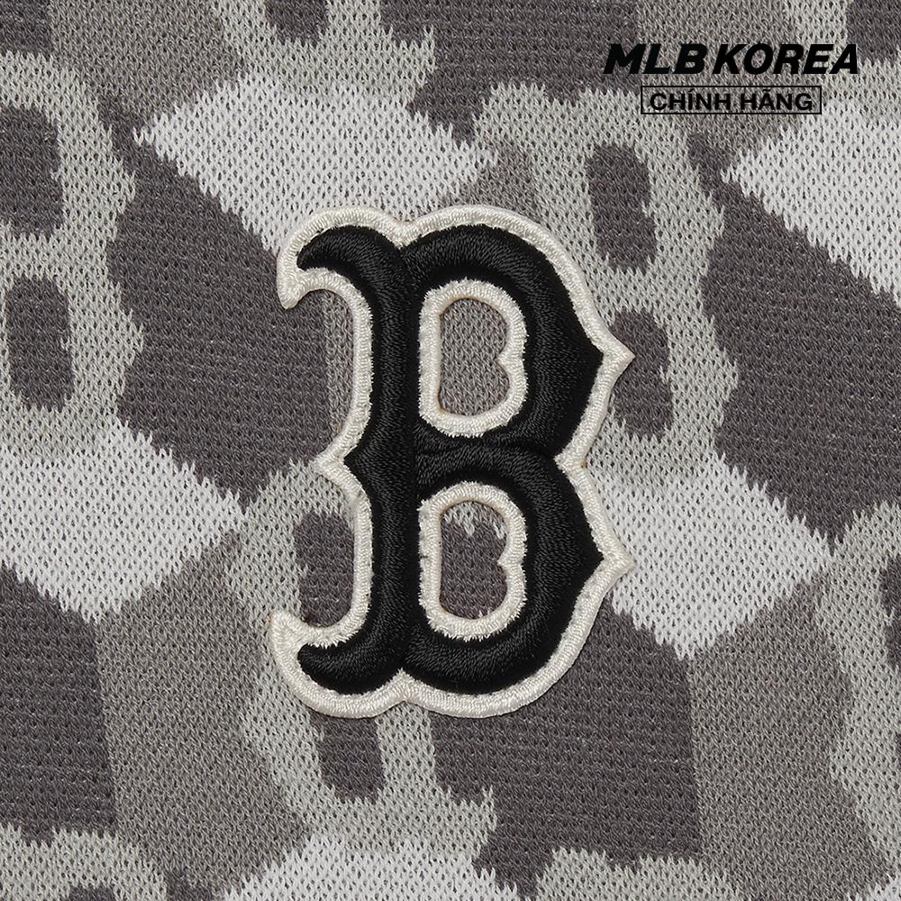 MLB - Áo polo unisex tay ngắn Cube Monogram All Over 3AKPM0533-43GRS