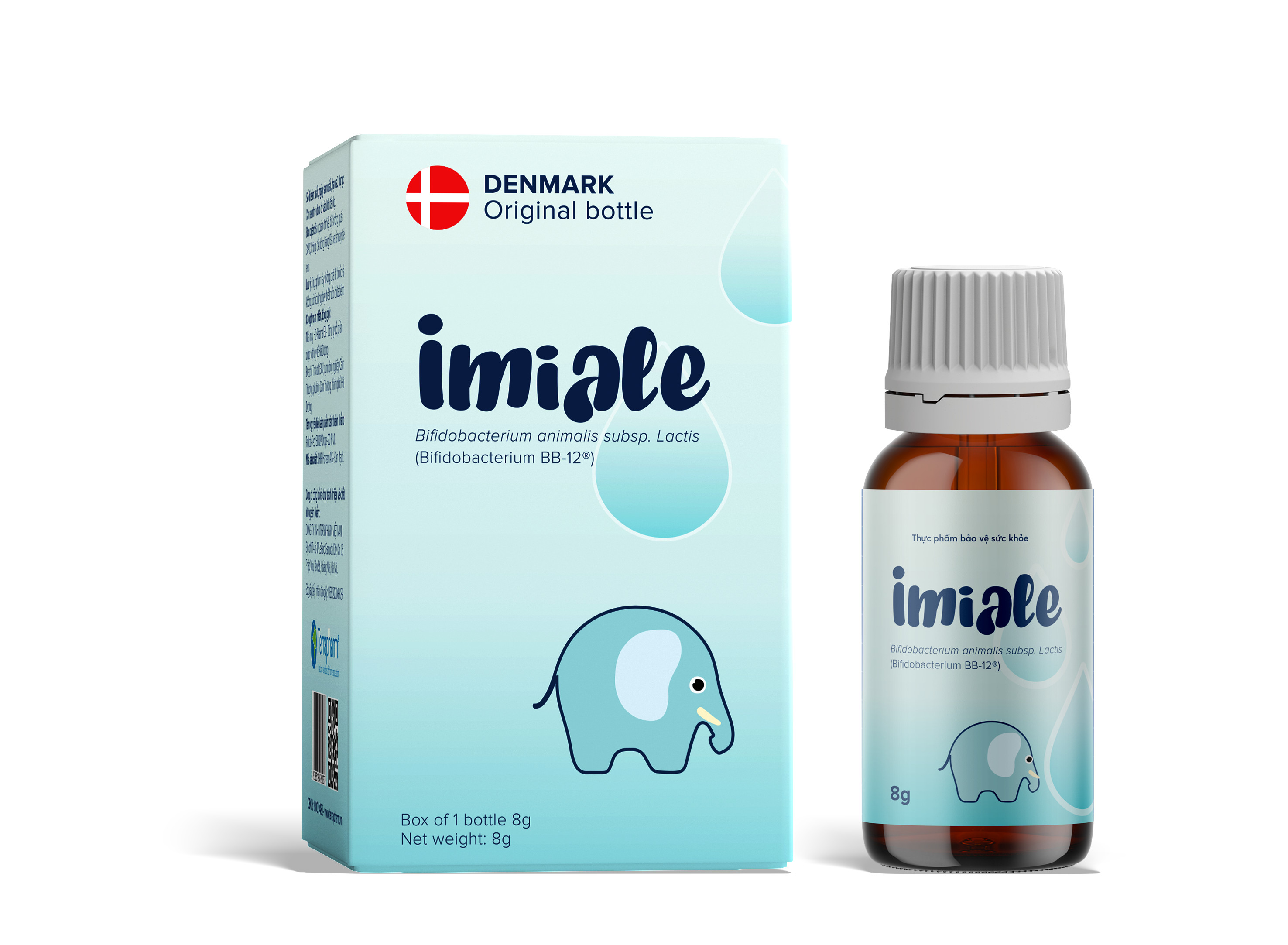 Men vi sinh IMIALE - Cải thiện tiêu hóa, biếng ăn, tăng đề kháng từ Đan Mạch