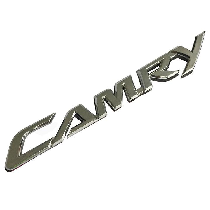 Tem Logo Nổi CAMRY Dán Trang Trí Xe - Đẹp