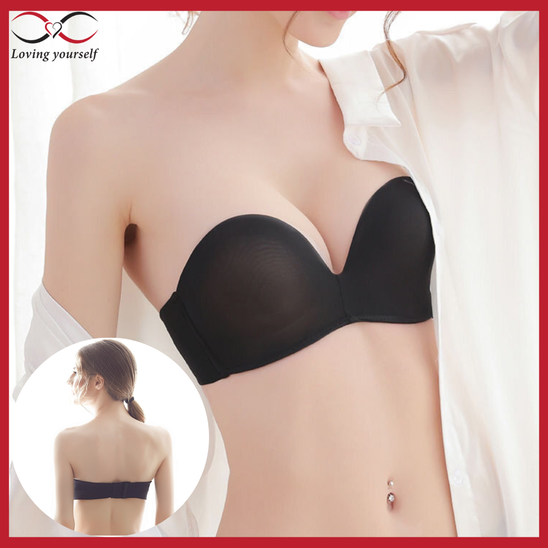Mua Áo Cúp Ngực, Áo ngực, Áo Quây Chống Tụt Không Dây Nâng Đẩy Ngực Quyến rũ LYEA038 - Đen - 32/70A tại Loving Yourself Mua Áo Cúp Ngực, Áo Ngực, Áo Quây Chống Tụt Không Dây Nâng Đẩy Ngực Quyến Rũ Lyea038 - Đen - 32/70A Tại Loving Yourself