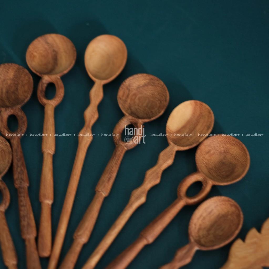 Muỗng gỗ hình dễ thương - Thìa gỗ - Wooden spoon