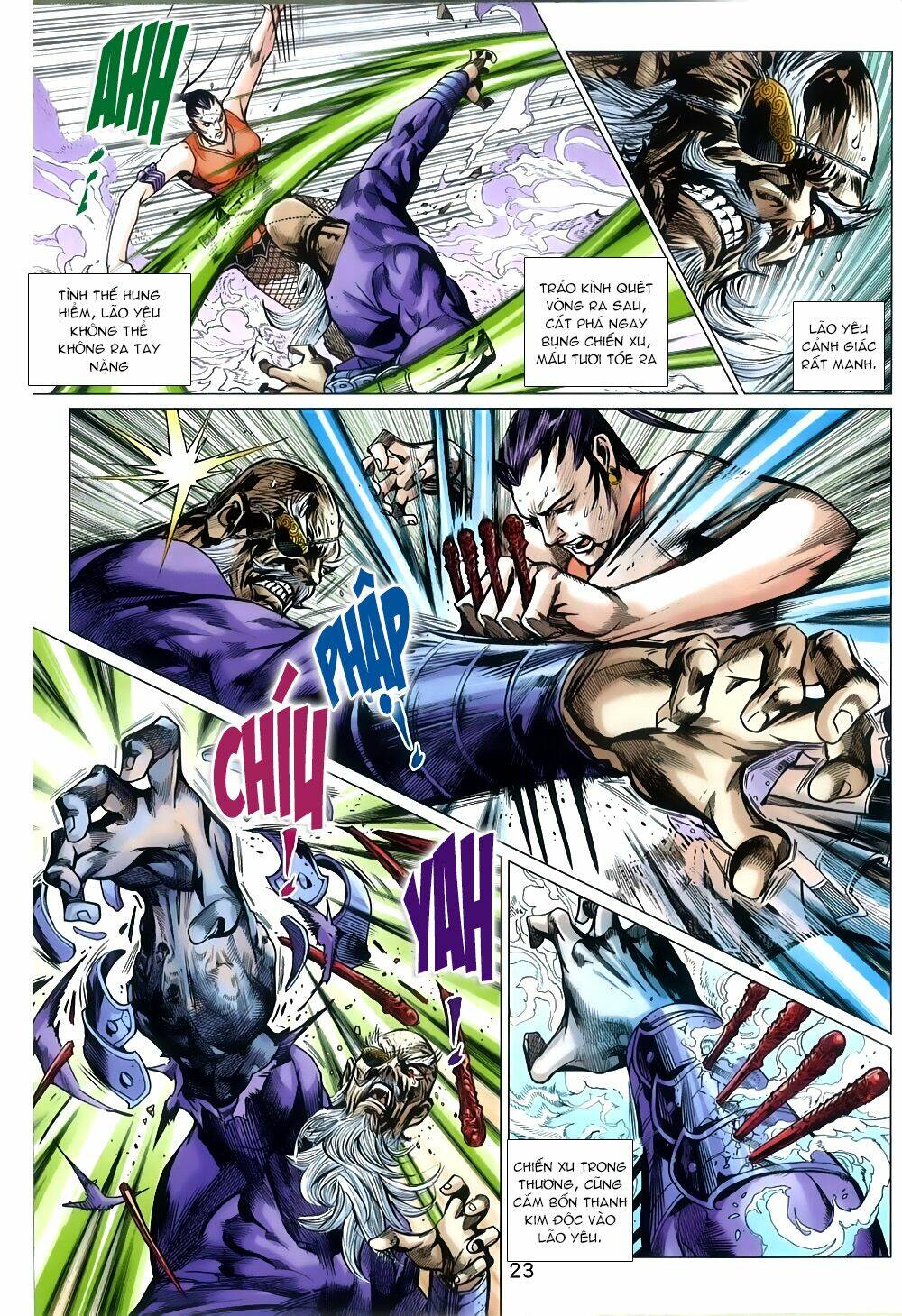 tân tác long hổ môn chapter 808 23