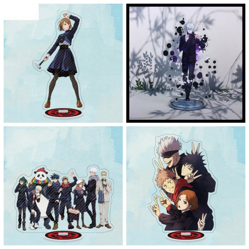 Mô hình standee anime Jujutsu Kaisen Chú Thuật Hồi Chiến anime chibi dễ thương