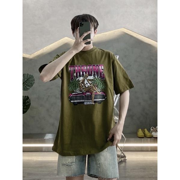 Áo thun unisex áo thun cotton in hoạ tiết cao cấp