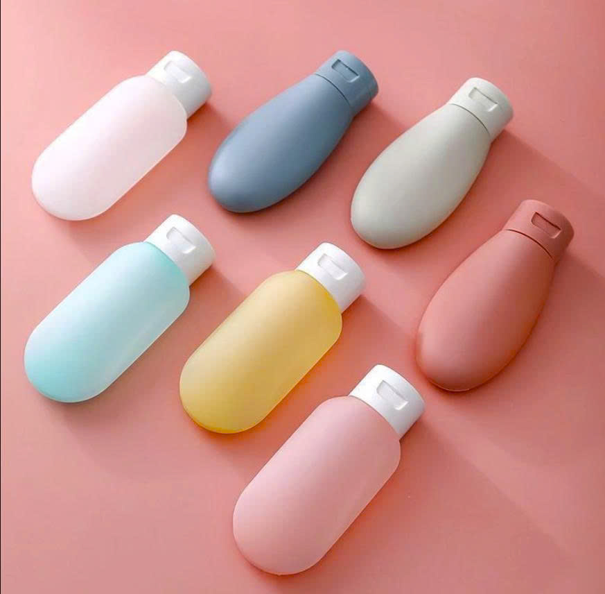 Set 3 lọ chiết dầu gội sữa tắm, combo 3 tuýt chiết mỹ 60ml kèm túi zip tiện lợi
