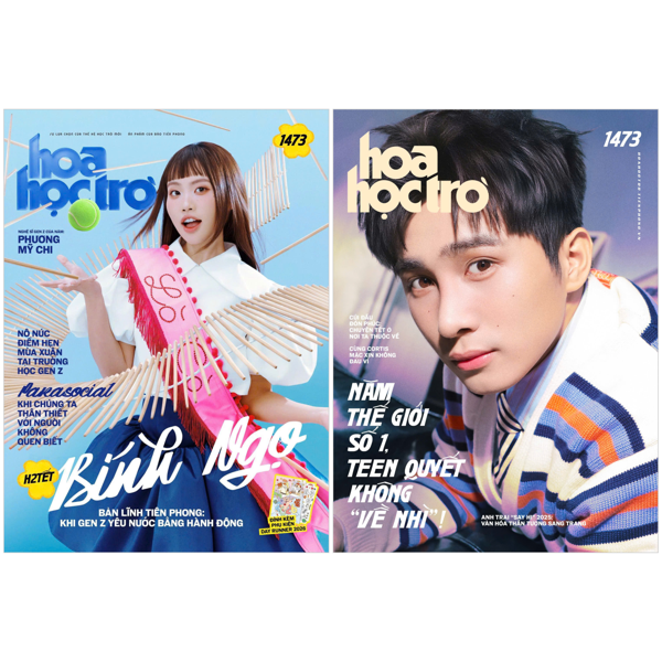 Sách - Hoa Học Trò - Số 1473 - H2Tết Bính Ngọ 2026 - Nô Nức Điểm Hẹn Mùa Xuân Tại Trường Học Gen Z - Tặng Kèm Phụ Kiện Day Runner 2026 + Cẩm Nang Chiến Thần IELTS