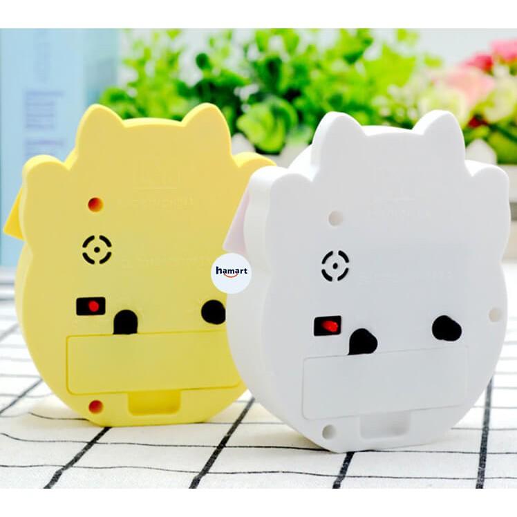 Đồng Hồ Báo Thức Để Bàn Đồng Hồ Báo Thức Mini Mèo Thần Tài Cute