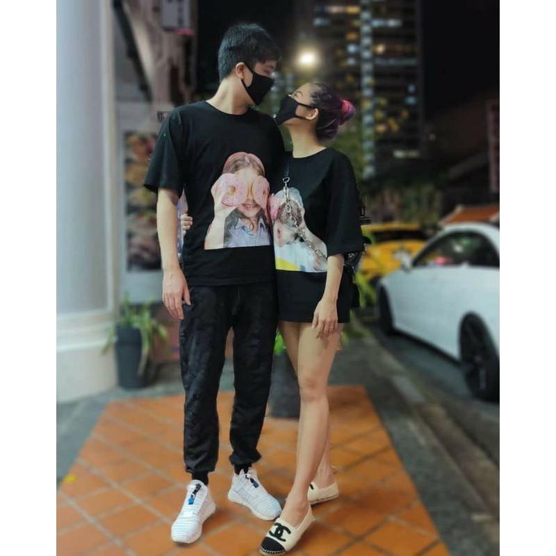 Áo thun Donut dễ cưng form to unisex