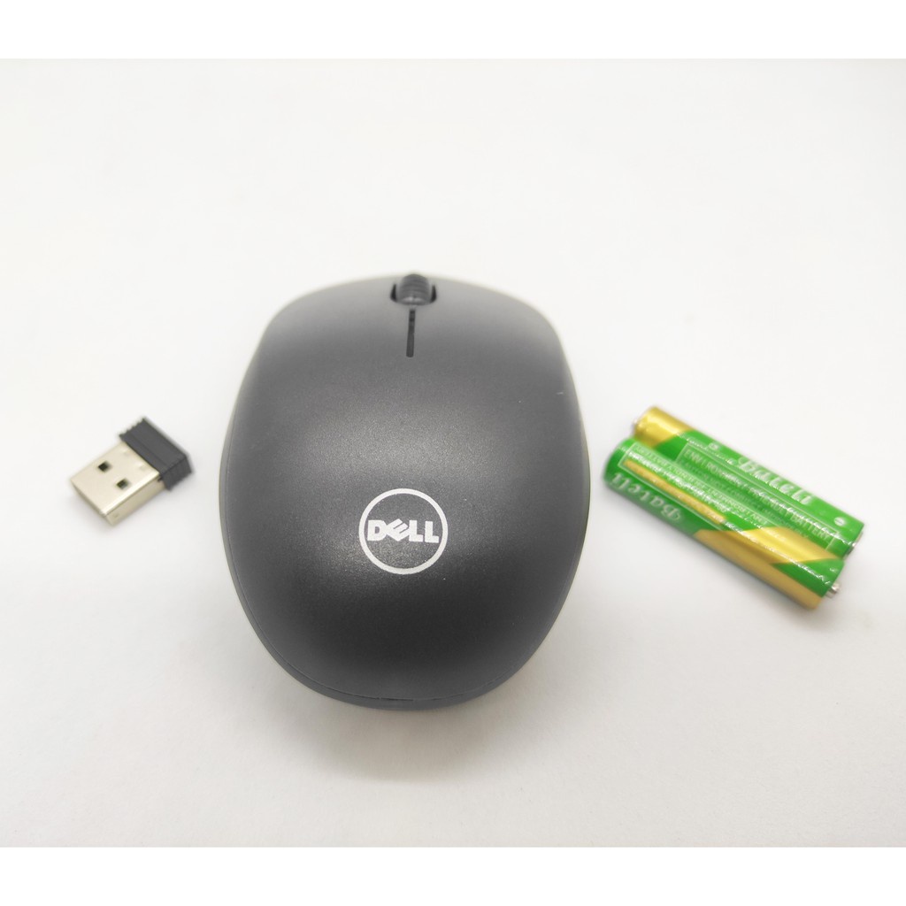 Chuột quang không dây Dell wm123 2.4GHz cổng USB cho máy tính