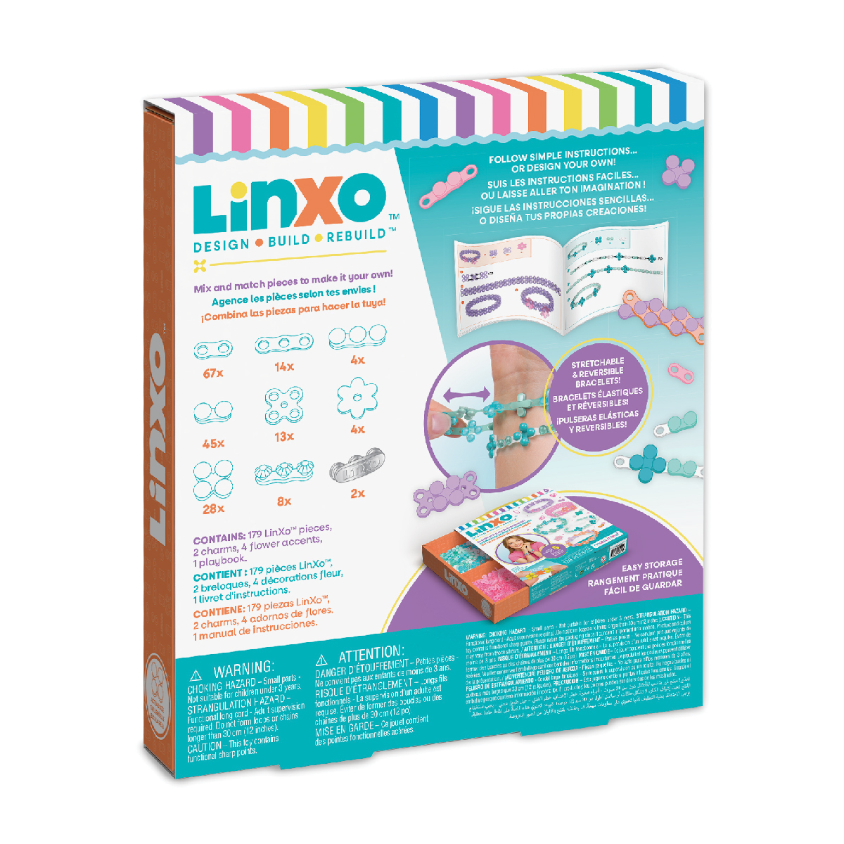 Đồ Chơi Bộ Làm Vòng Tay Kết Nối LinXo Ngọt Ngào MAKE IT REAL 6111MIR