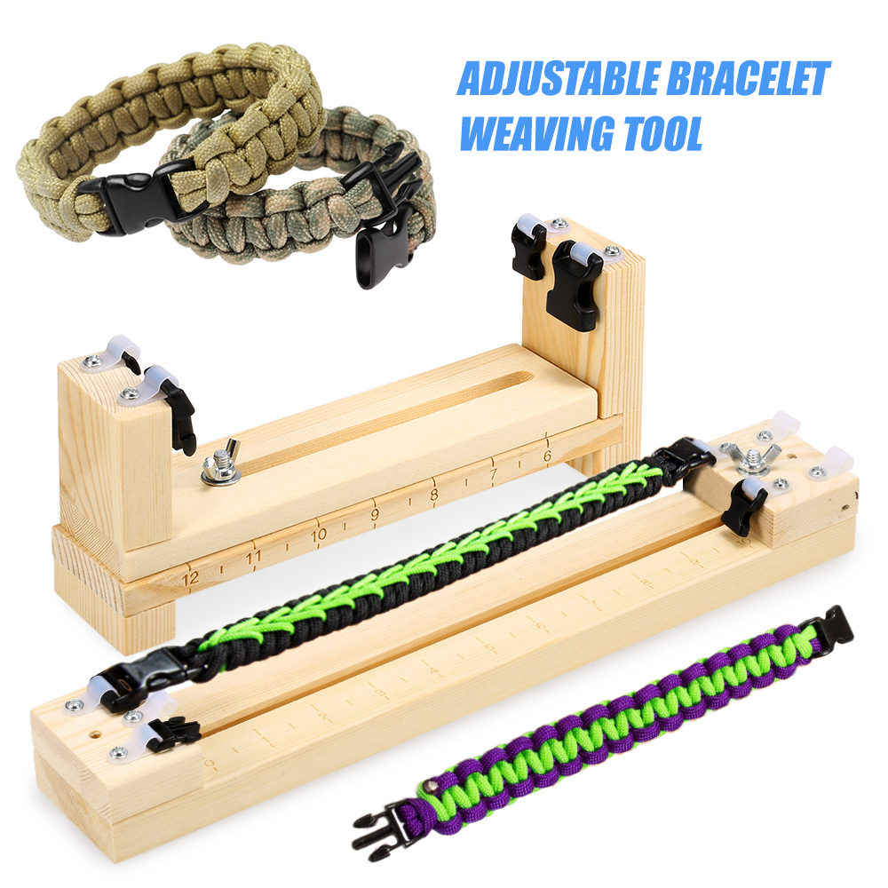 Dụng Cụ Bện Dây Paracord Bằng Gỗ