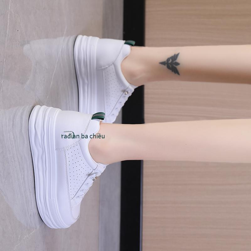 Phong cách mới nhất giày nhỏ màu trắng giày đôi giày chạy bộ giày công sở xu hướng giảm giá lớn mới nhất