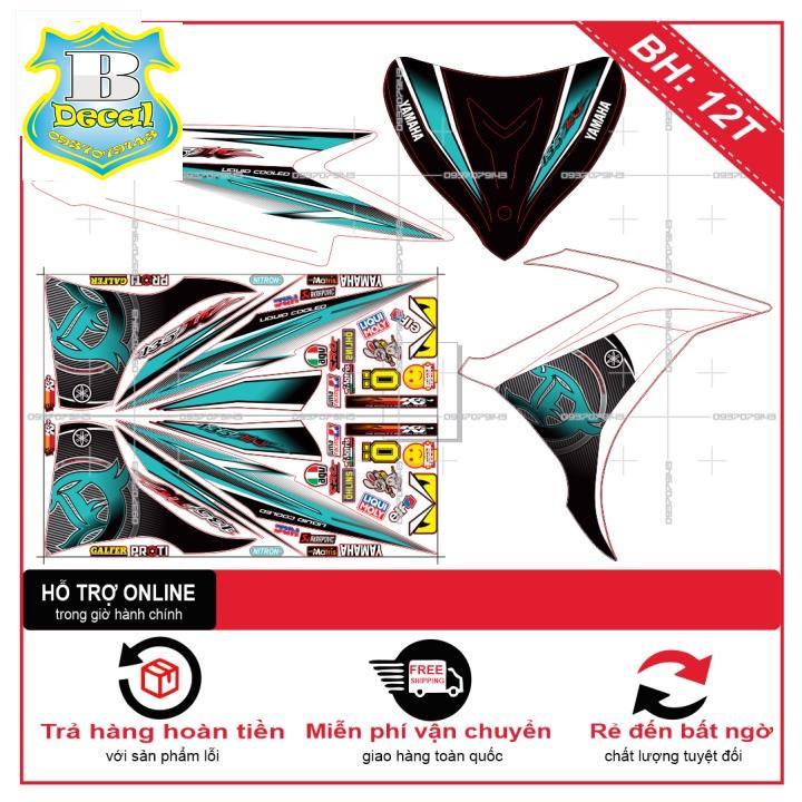 Tem rời dành cho EX 2011 LC PHỐ DECAL