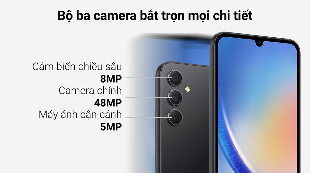 Điện Thoại Samsung Galaxy A34 5G (8GB/256GB) - Hàng Chính Hãng