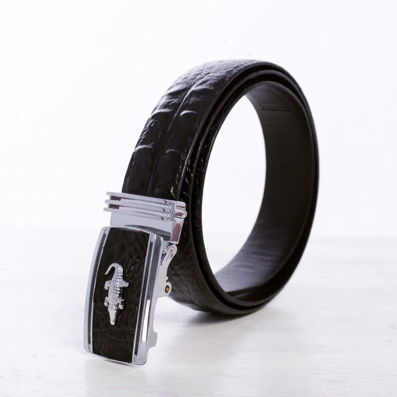 Thắt lưng nam da bò cao cấp vân cá sấu Bioline leather belt