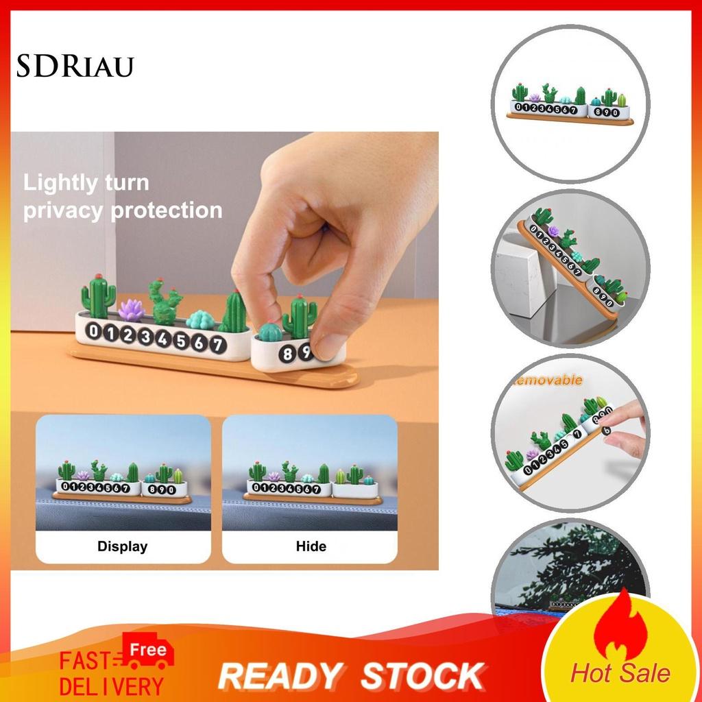 Bảng Số Đậu Xe Tạm Thời Chịu Nhiệt Có Thể Tháo Rời