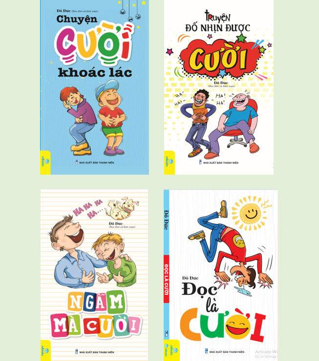 Sách - Combo 4 cuốn Truyện cười mới B khổ to