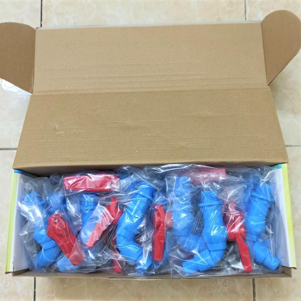 Vòi hồ - vòi nước bằng nhựa PVC loại dày màu xanh phi 21 -27 chất lượng cao sản xuất trên công nghệ Thái Lạn