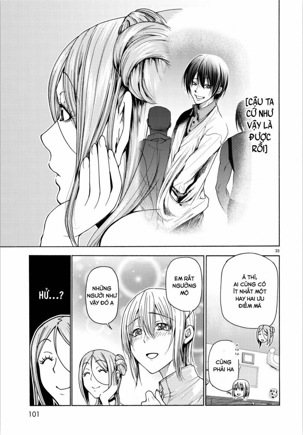 Cô Gái Thích Lặn - Grand Blue Chapter 36 - Trang 35