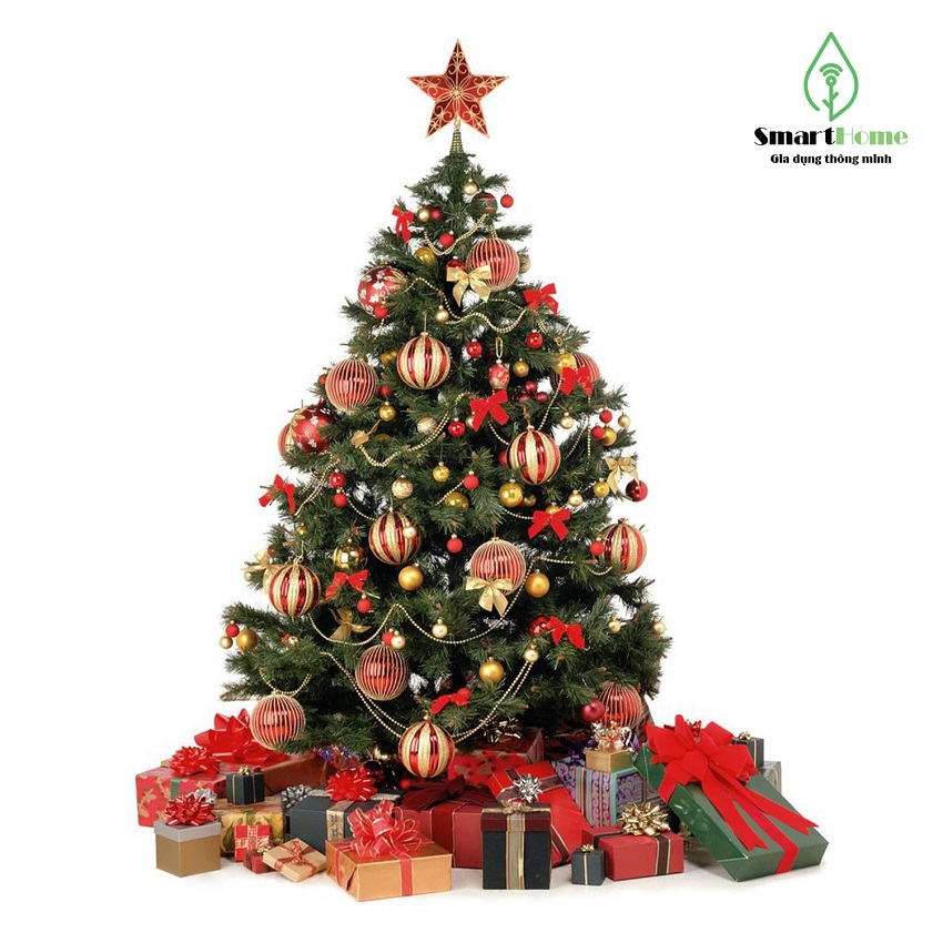Cây Thông Noel, Tán Lá Rộng, Dày Dặn, Dễ Vận Chuyển, Lắp Ghép; Thiết Kế Thân Vững Chắc; Thân Thiện Với Môi Trường và Trẻ Nhỏ, Có Thể Tái Sử Dụng Nhiều Lần