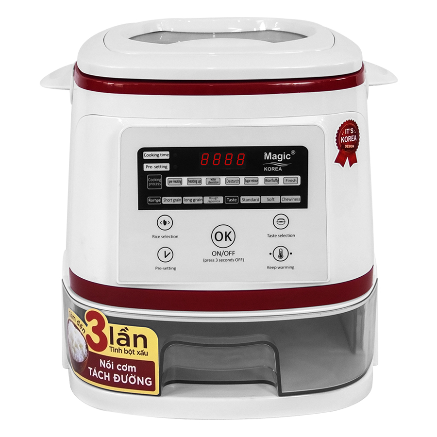Nồi Cơm Tách Đường Magic A511 1.5L