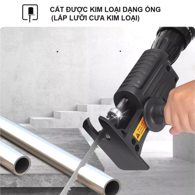 Bộ Chuyển Đổi Máy Khoan Thành Máy Cưa Lọng Cầm Tay