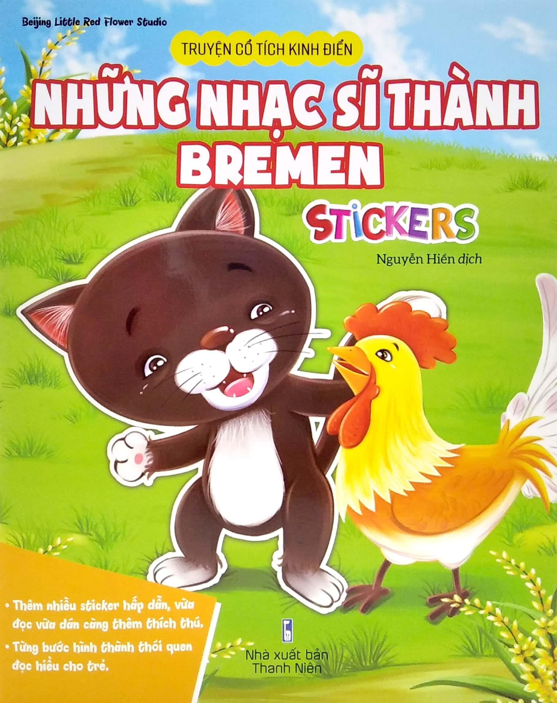 Truyện Cổ Tích Kinh Điển - Ban Nhạc Thành Bremen (Stickers)