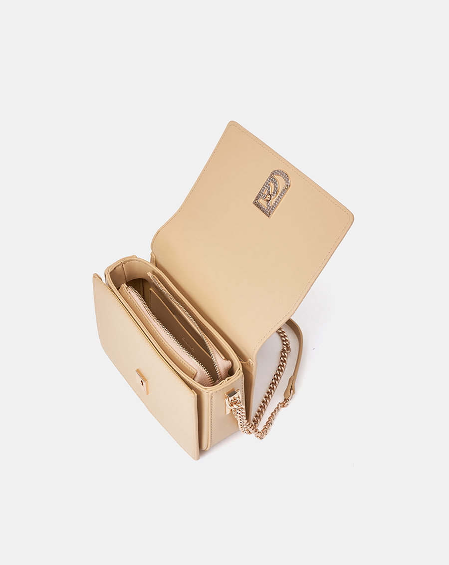 Túi Xách Nữ Thời Trang JUNO Cỡ Nhỏ Crossbody Khóa Xoay Monogram TXN680