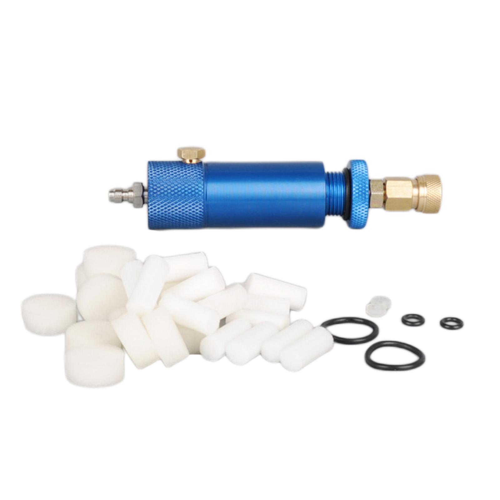 Oil Water Separator with 8mm & M10 Thread Water-Oil Separator for Hand Pump Air Filter