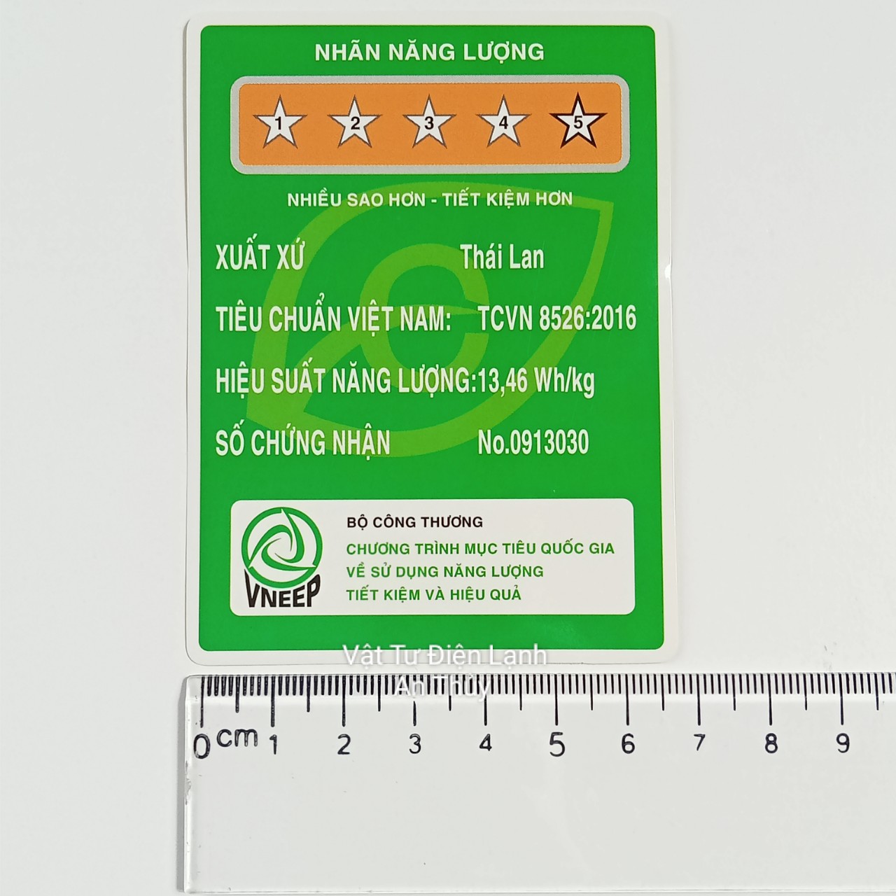 Combo 10 tem dán năng lượng Thái Lan to - Tem tiết kiệm năng lượng, Tem nhãn năng lượng, Tem trang trí máy lạnh tủ lạnh
