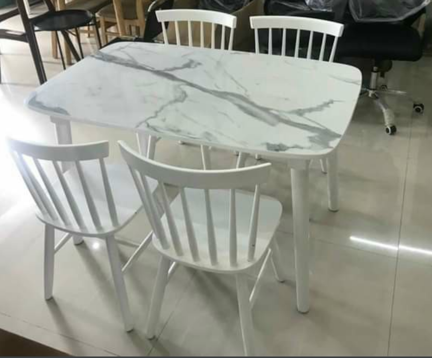 Bộ bàn ăn Juno Sofa 4 ghế Cheap4 ngang 80 x 1m1