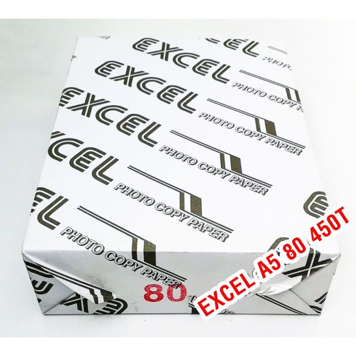 Giấy A5 Excel 80gsm 450 tờ nhập khẩu INDO