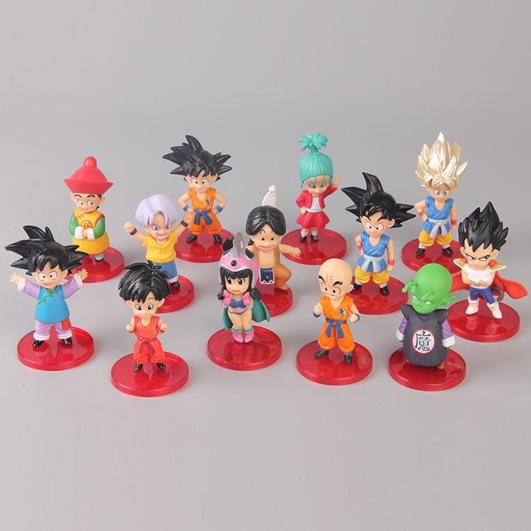 Set 13 nhân vật DB chibi cao 8cm