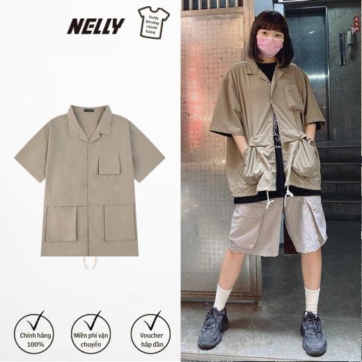 Áo Sơ Mi oversize nam nữ Nelly Heybig