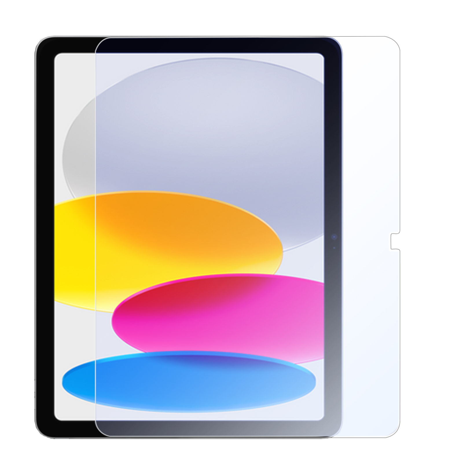 Miếng dán màn hình kính cường lực chống ánh sáng xanh cho iPad Gen 10 10.9 inch 2022 hiệu Nillkin Anti Blue Light V+ (mỏng 0.3 mm, vát cạnh 2.5D, chống trầy, chống va đập) - Hàng Chính Hãng
