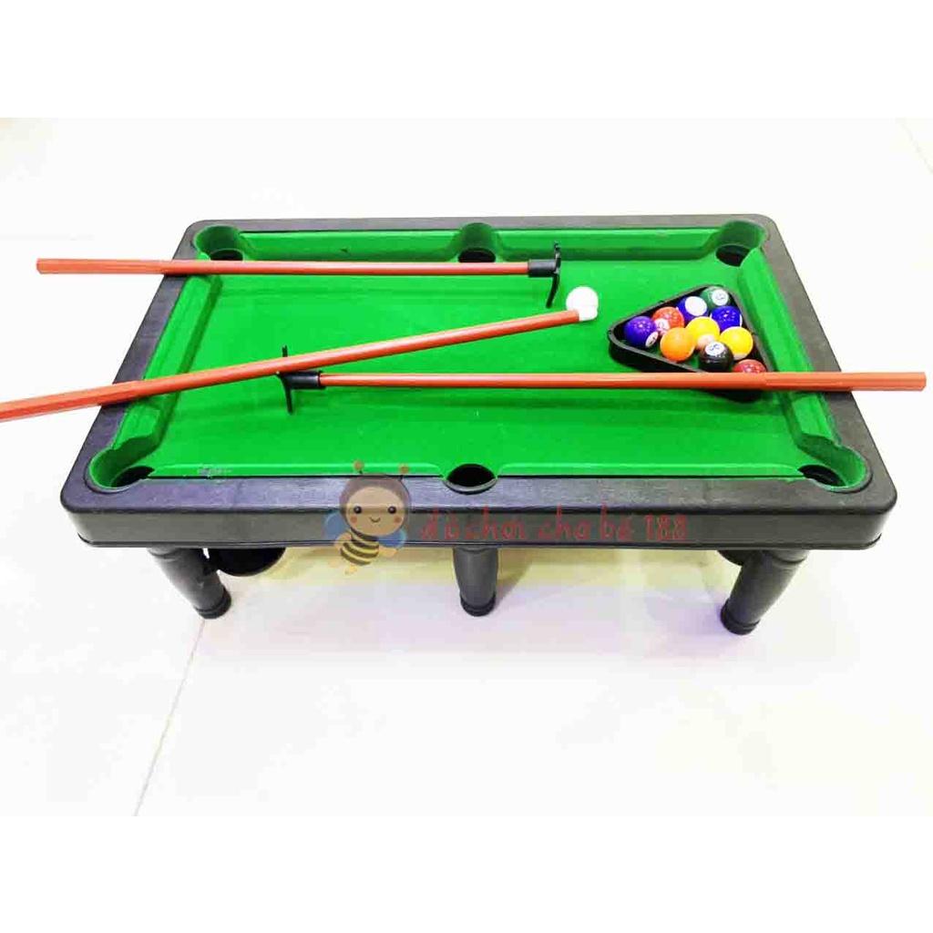 Bộ bàn bida mini Bàn billiards snooker mini đồ chơi giải trí dành cho bé