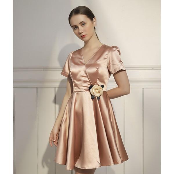 Đầm xòe chữ A nữ Callia Fairy có tay