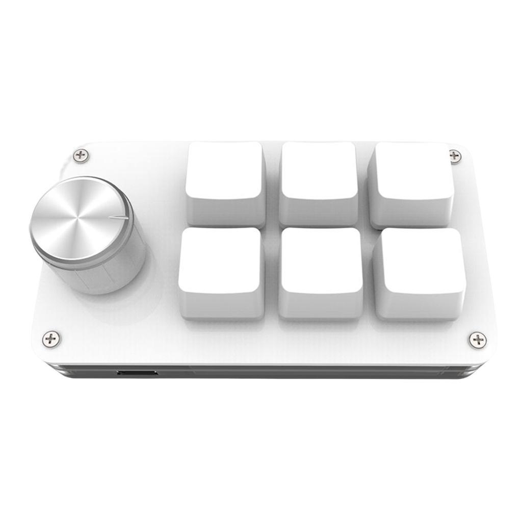 Mini Wired Mechanical Keyboard 6 Keys USB Port Windows DIY Keyboard Keypad for E-Sports