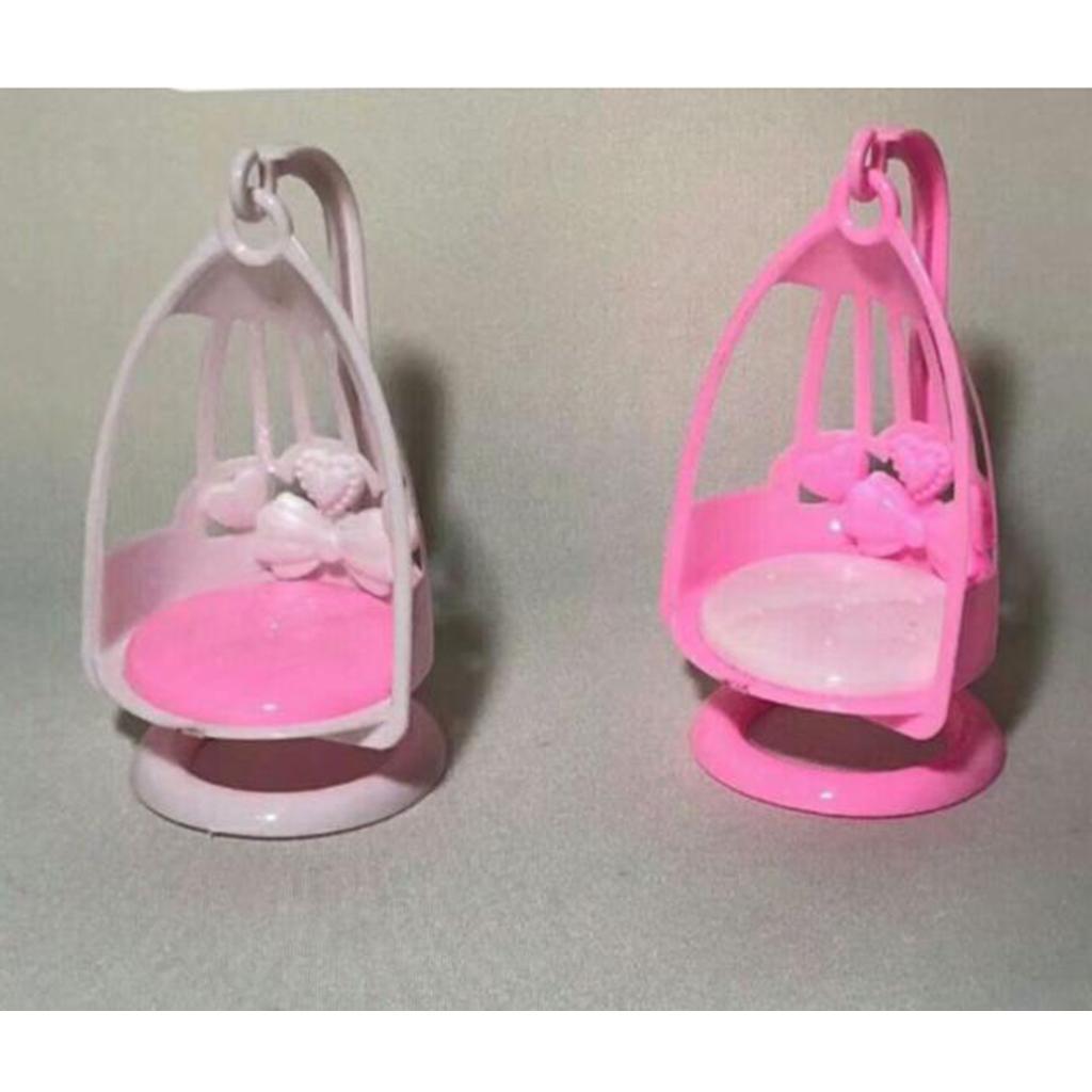 Foldable High Chair & Cradle Toy for Reborn Doll MellChan Baby Doll