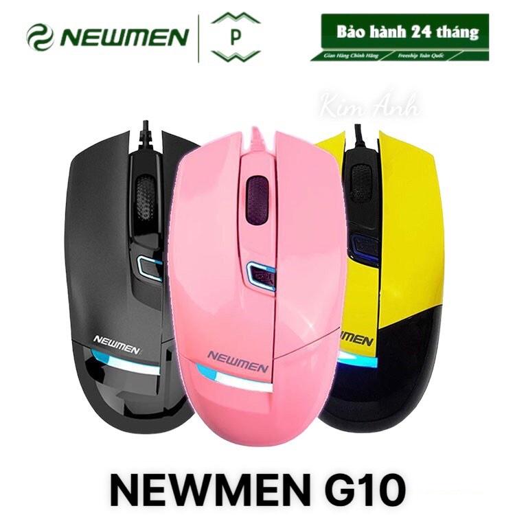 Chuột Có Dây Newmen Game G10 Cá mập - Hàng Chính Hãng